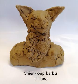 Chien-loup par Jilliane Sinprasith